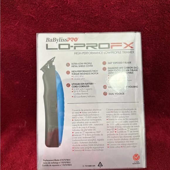 BaByliss Pro Influencer Limited Edition LO-PROFX Cordless Trimmer Nicole Renae - Picture 4 of 8